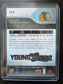 2014 UPPER DECK - SERIES ONE - YOUNG GUNS - T. TERAVAINEN -