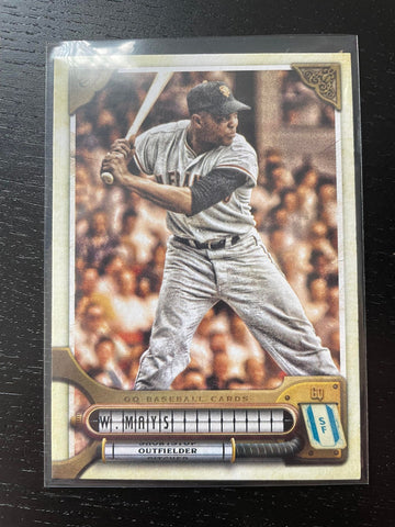 2022 TOPPS GYPSY QUEEN - SHORT PRINT - W. MAYS - #312