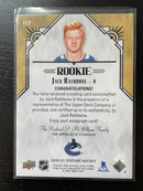 2020 UPPER DECK STATURE - ROOKIE - J. RATHBONE - #117 - #'D/199 - AUTOGRAPH - RC