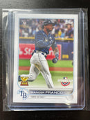 2022 TOPPS OPENING DAY - W. FRANCO -