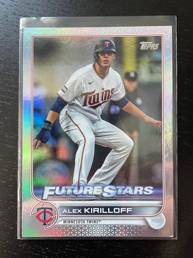 2022 TOPPS SERIES ONE - FUTURE STARS - RAINBOW - A. KIRILLOFF -