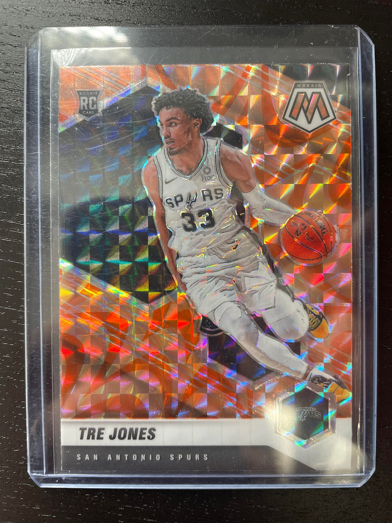 2020 PANINI MOSAIC - ORANGE REACTIVE PRIZM - ROOKIE - SELECT YOUR PLAYER