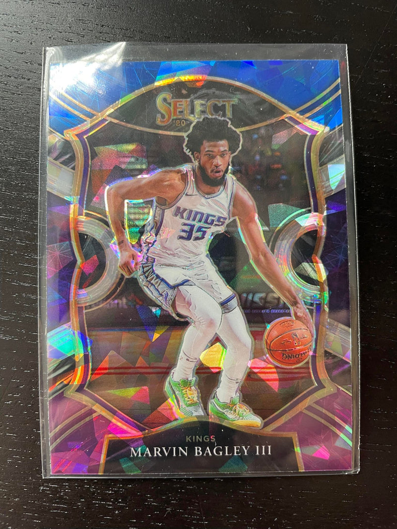 2020 PANINI SELECT - BLUE/WHITE/PURPLE CRACKED ICE PRIZM - SINGLES - SELECT YOUR PLAYER