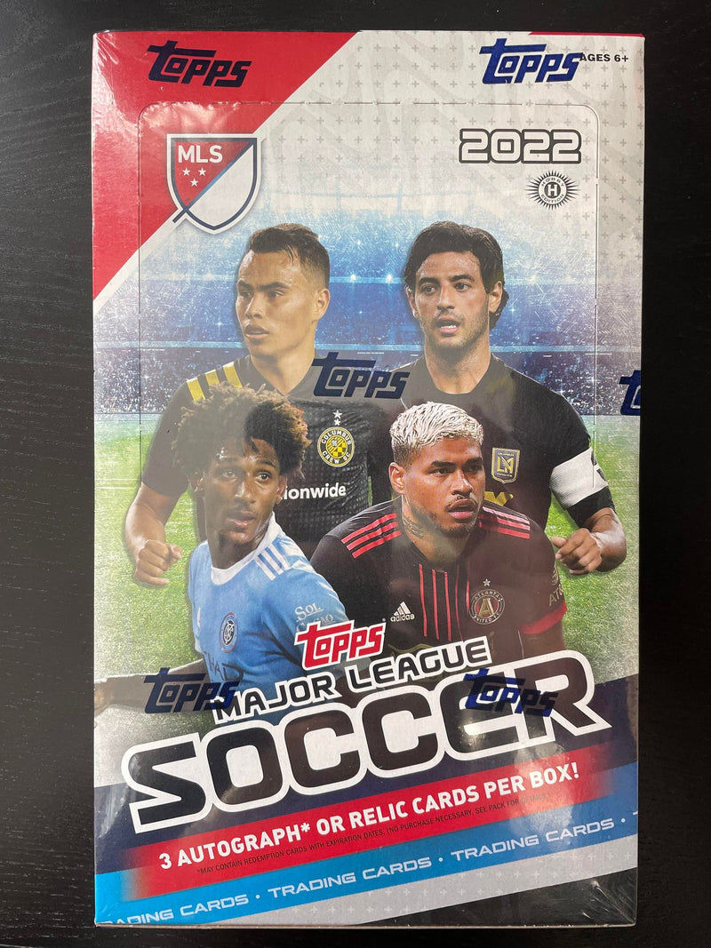 2022 TOPPS MAJOR LEAGUE SOCCER HOBBY BOX