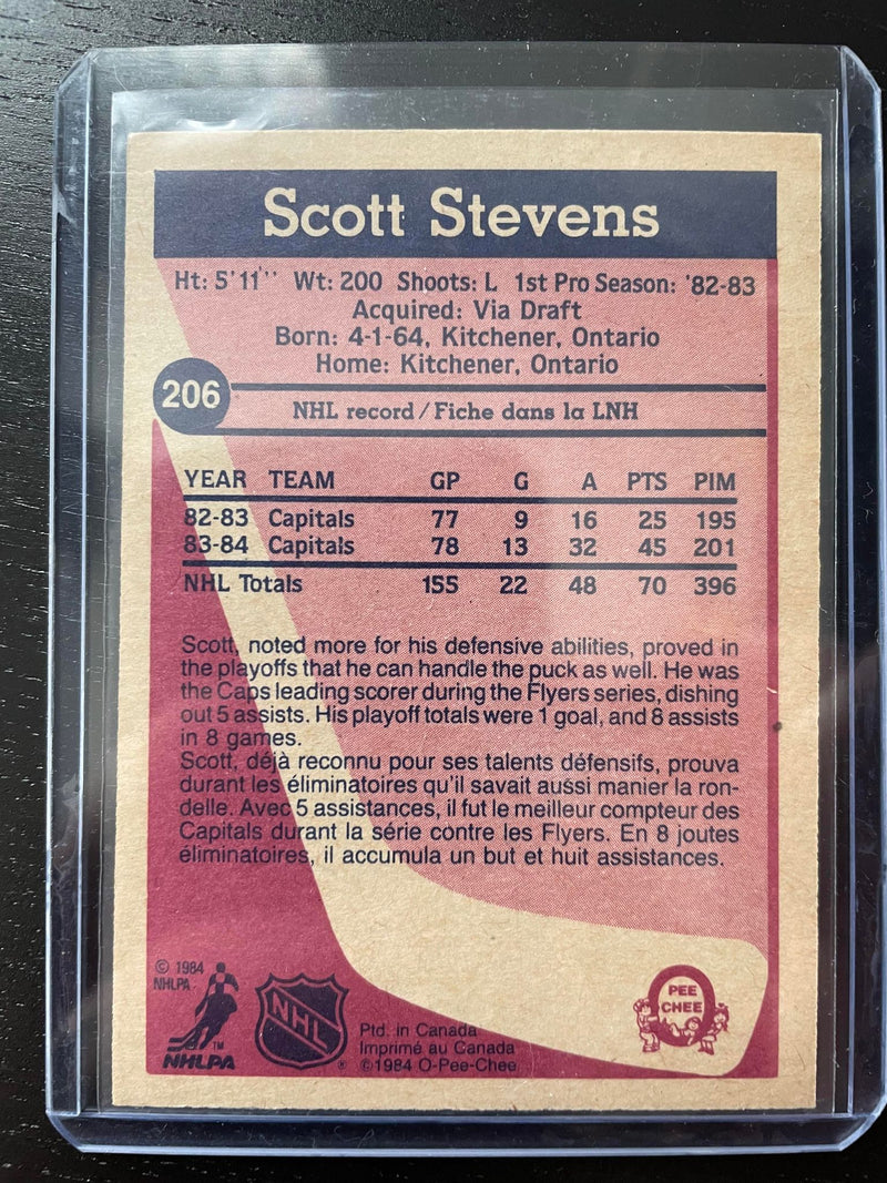 1984 O-PEE-CHEE - S. STEVENS -