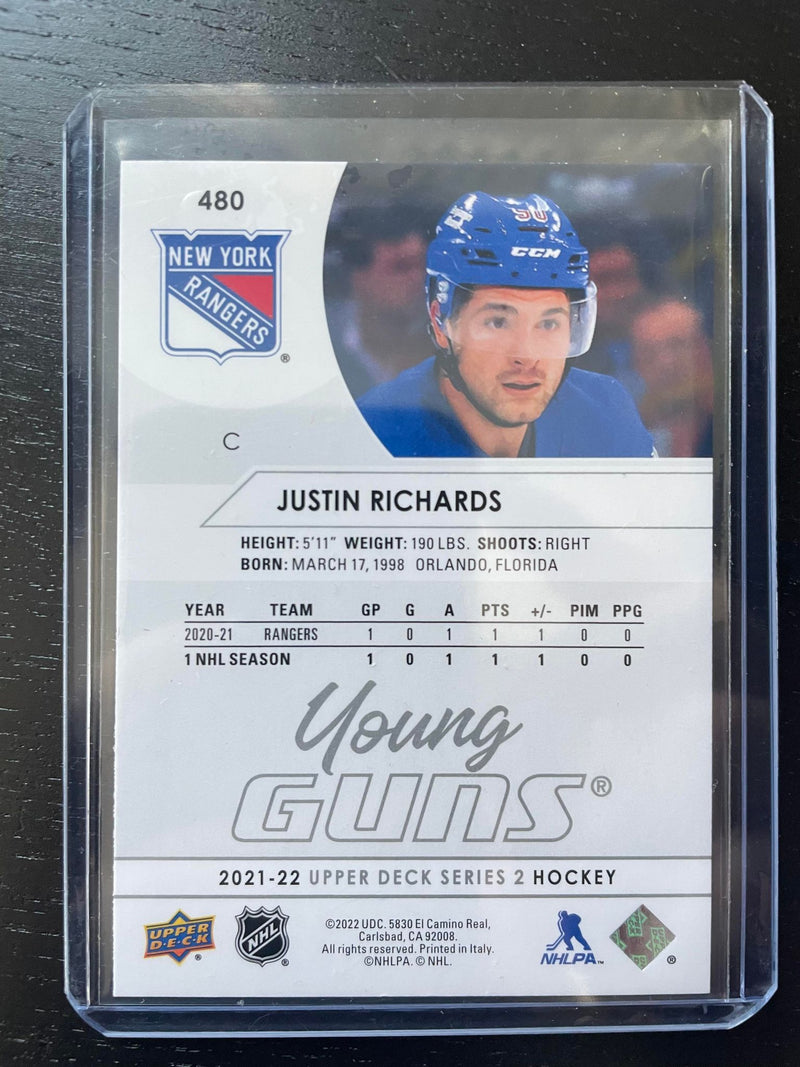 2021 UPPER DECK SERIES TWO - YOUNG GUNS - J. RICHARDS -