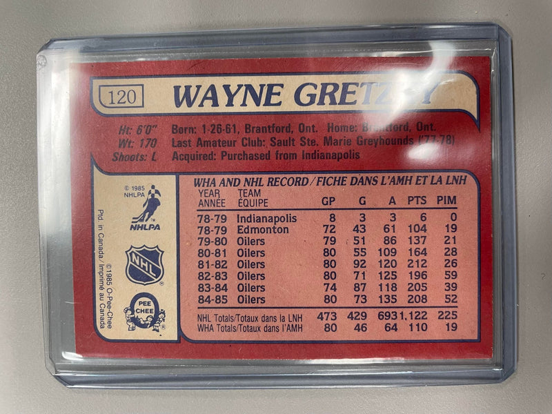 1985 O-PEE-CHEE - W. GRETZKY -