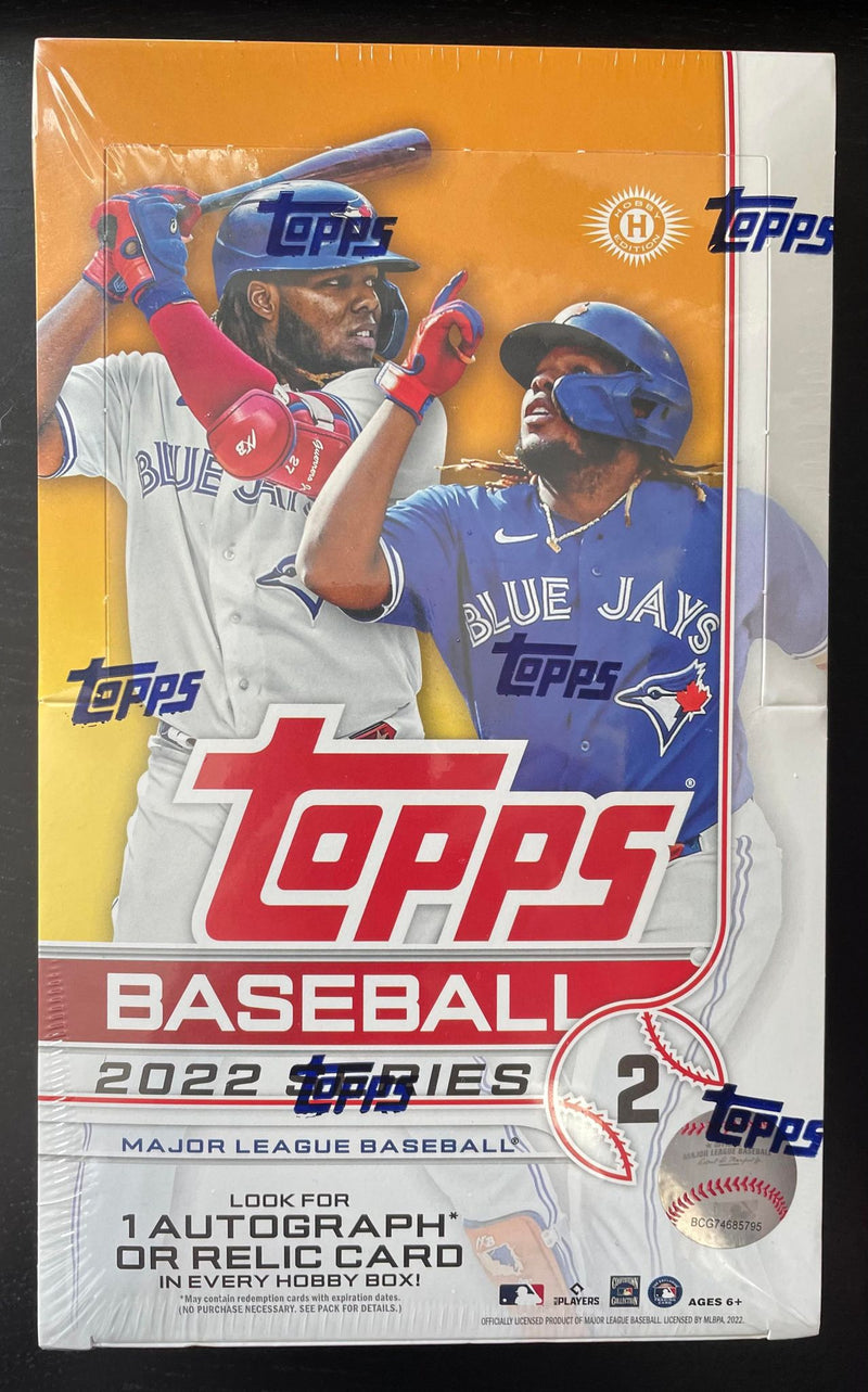 2022 TOPPS SERIES TWO BASEBALL HOBBY BOX