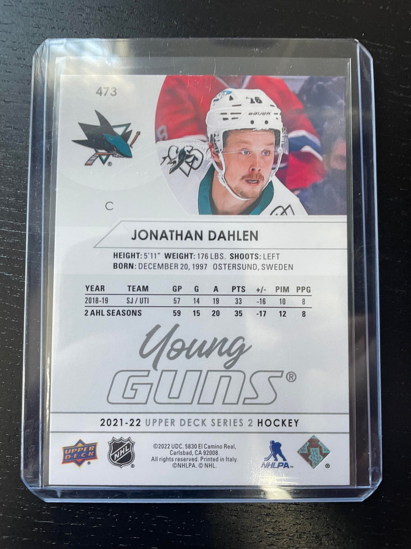 2021 UPPER DECK SERIES TWO - YOUNG GUNS - J. DAHLEN -