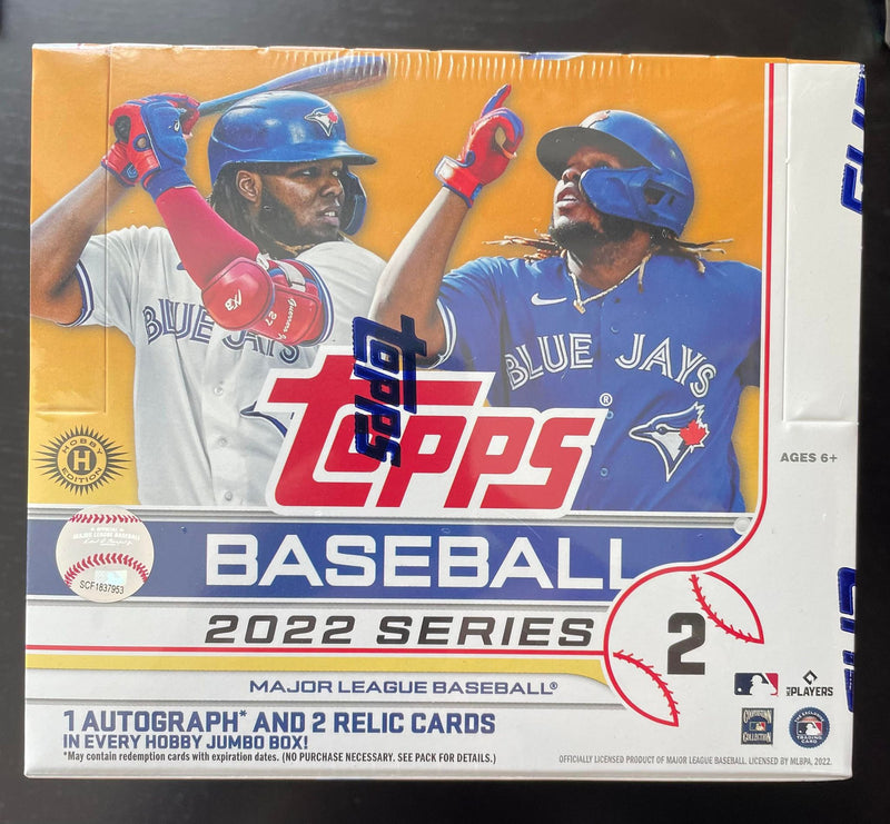 2022 TOPPS SERIES TWO BASEBALL JUMBO BOX