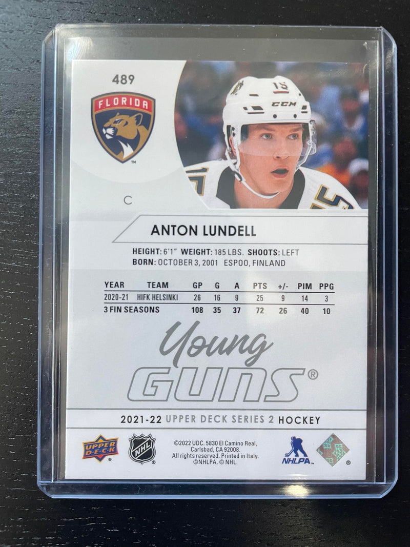 2021 UPPER DECK SERIES TWO - YOUNG GUNS - A. LUNDELL -