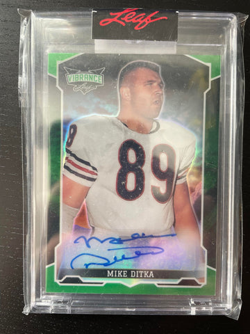 2022 LEAF VIBRANCE - GREEN - M. DIKTA - #BA-MD1 - #'D/12 - AUTOGRAPH