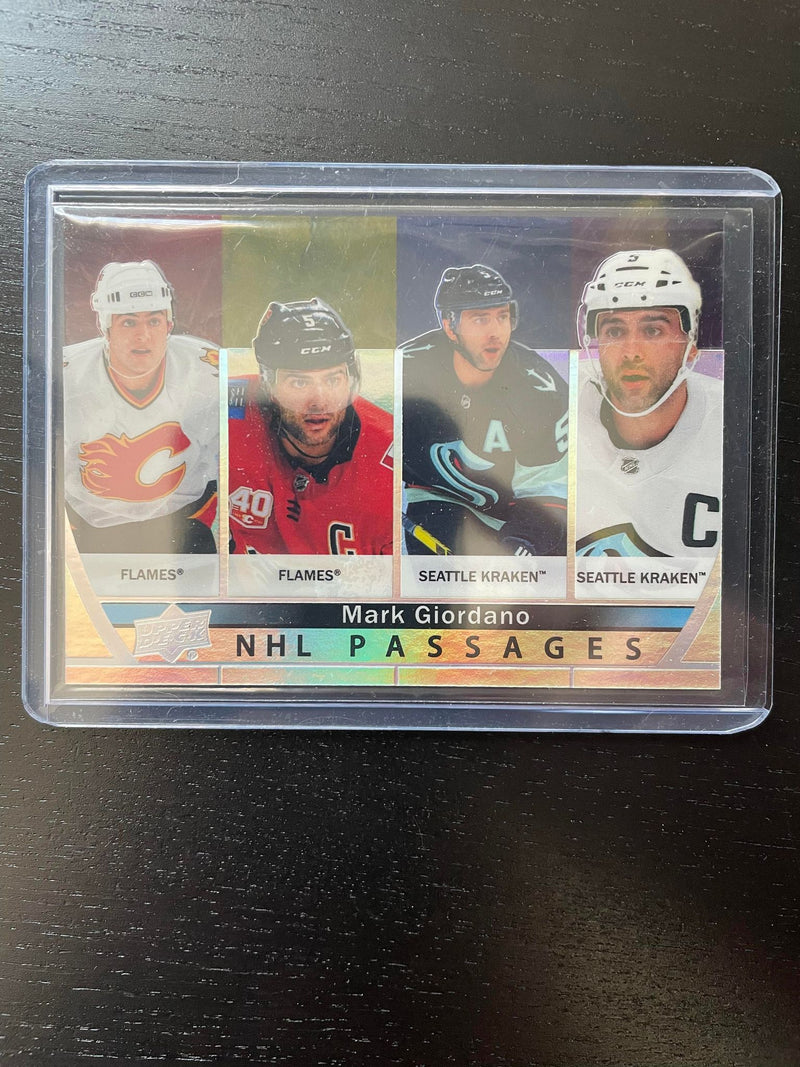 2021 UPPER DECK SERIES TWO - NHL PASSAGES - M. GIORDANO -