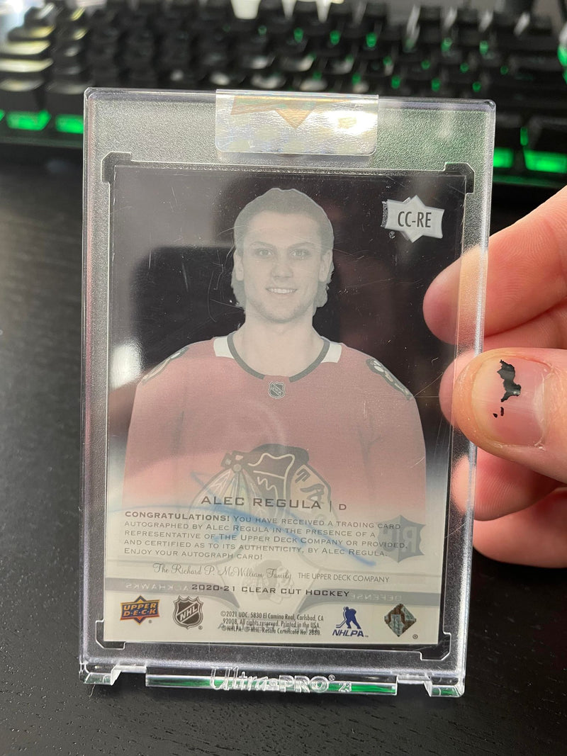 2020 UPPER DECK CLEAR CUT - A. REGULA -