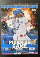 2022 TOPPS SERIES ONE - HOME RUN CHALLENGE - PICK THE GAME - SELECT YOUR PLAYERS
