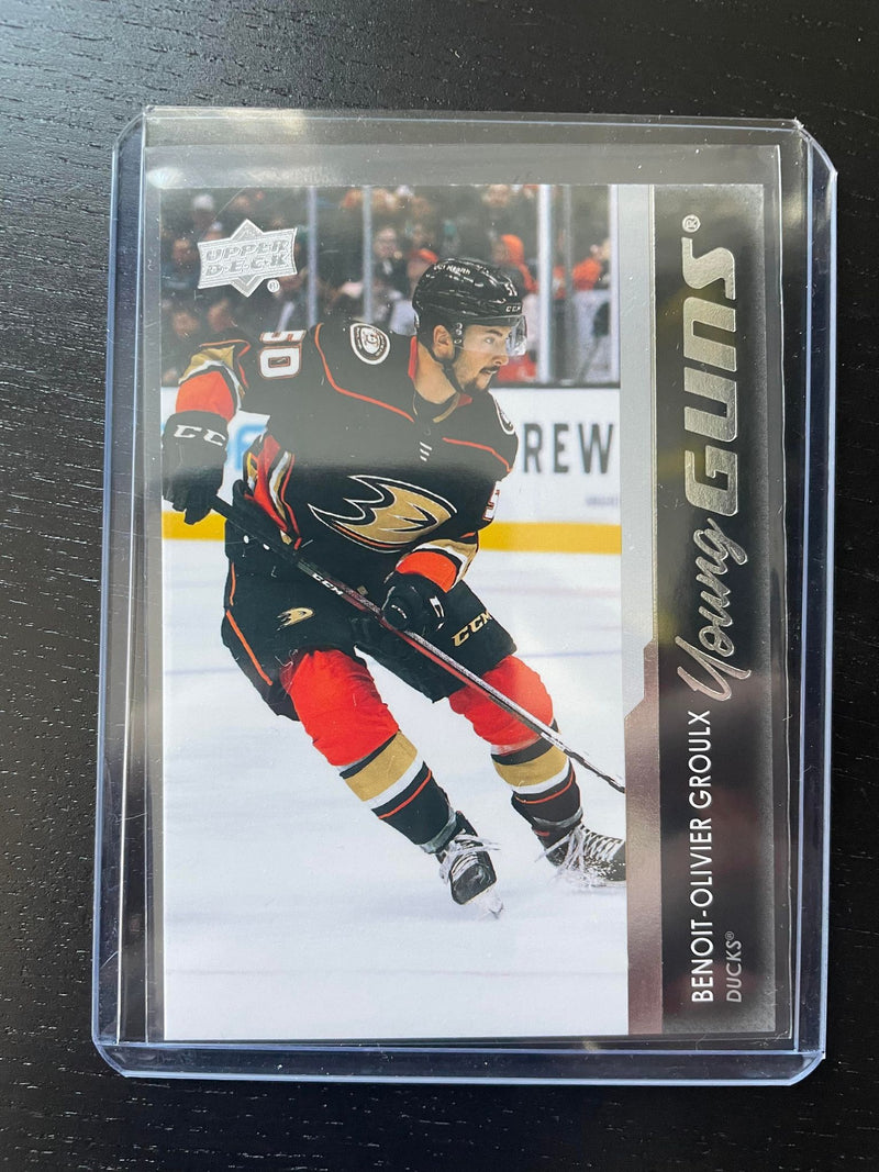 2021 UPPER DECK SERIES TWO - YOUNG GUNS - B. GROULX -