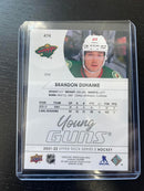2021 UPPER DECK SERIES TWO - YOUNG GUNS - B. DUHAIME -