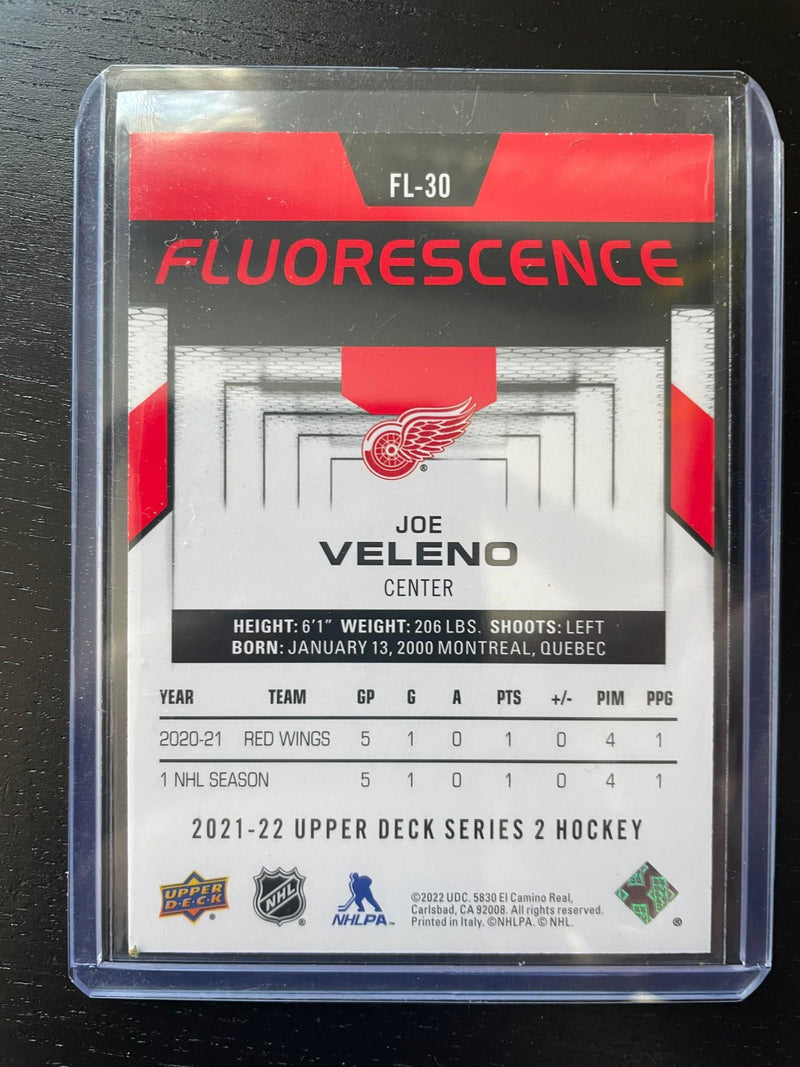 2021 UPPER DECK SERIES TWO - FLUORESCENCE - J. VELENO -