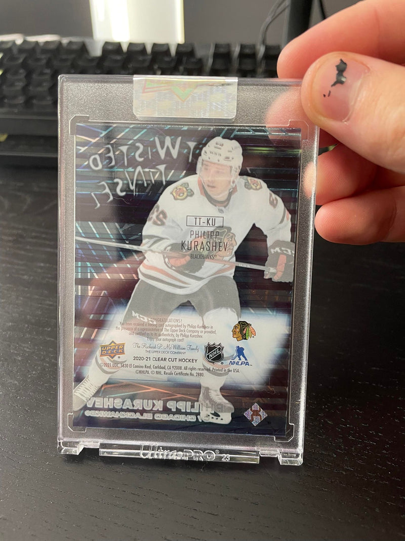 2020 UPPER DECK CLEAR CUT - TWISTED TINSEL - P. KURASHEV -