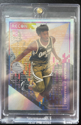 2021 PANINI RECON - SCOUTING REPORTS - J. WISEMAN - #2 - RC