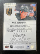 2021 UPPER DECK SERIES TWO - YOUNG GUNS - P. DOROFEYEV -