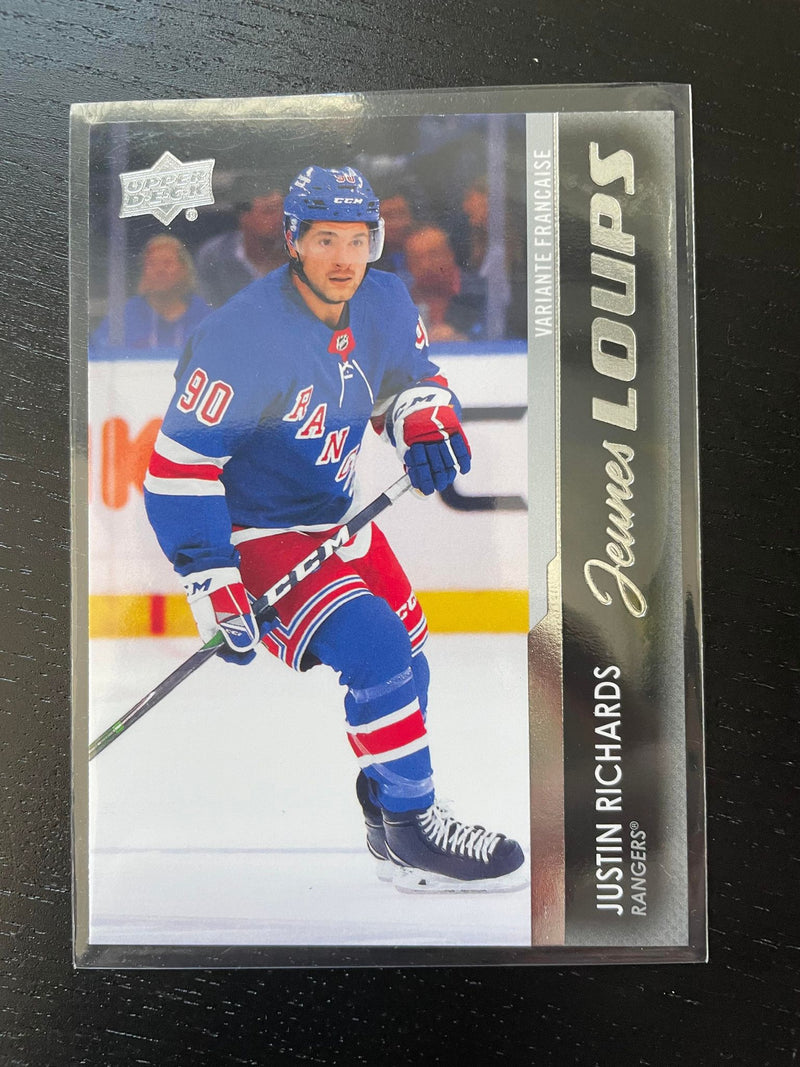 2021 UPPER DECK SERIES TWO - FRENCH YOUNG GUNS (JEUENS LOUPS) - J. RICHARDS -