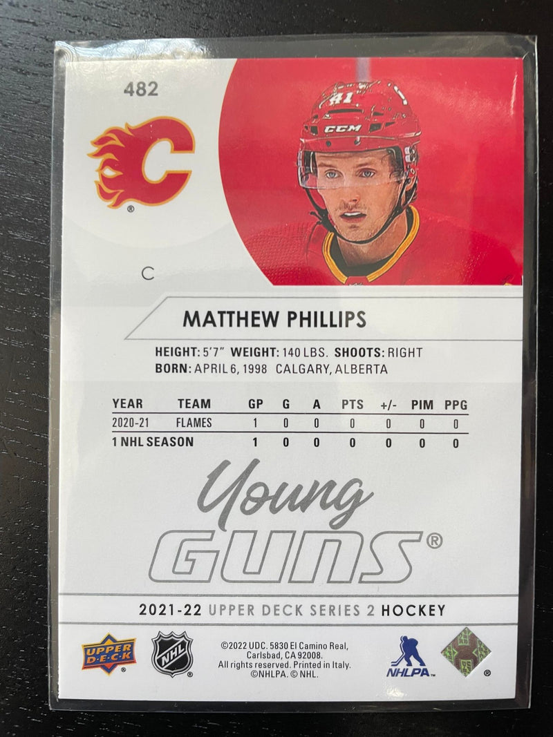 2021 UPPER DECK SERIES TWO - YOUNG GUNS - M. PHILLIPS -