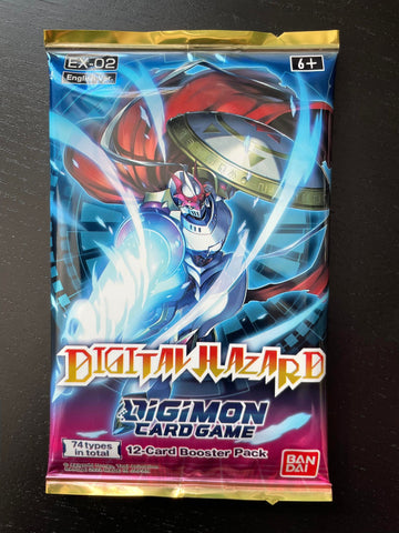DIGIMON CARD GAME DIGITAL HAZARD BOOSTER PACK