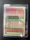 2019 TOPPS ARCHIVES - C. KIEBOOM -
