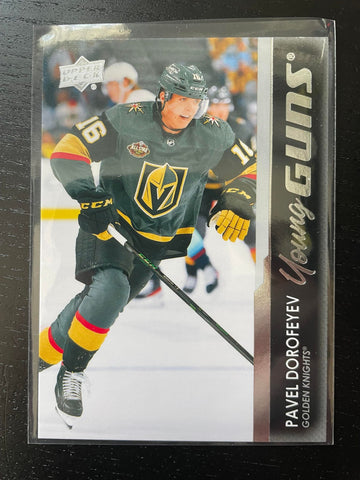 2021 UPPER DECK SERIES TWO - YOUNG GUNS - P. DOROFEYEV - #496 - RC