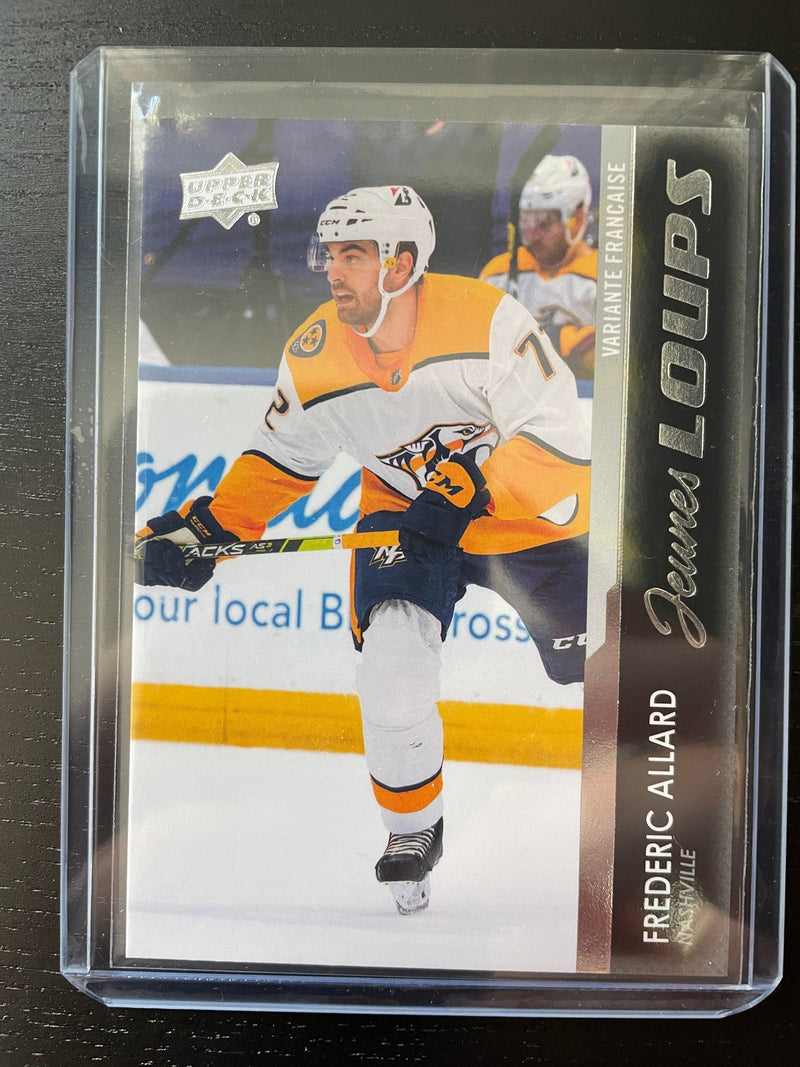 2021 UPPER DECK SERIES TWO - FRENCH - YOUNG GUNS - F. ALLARD -