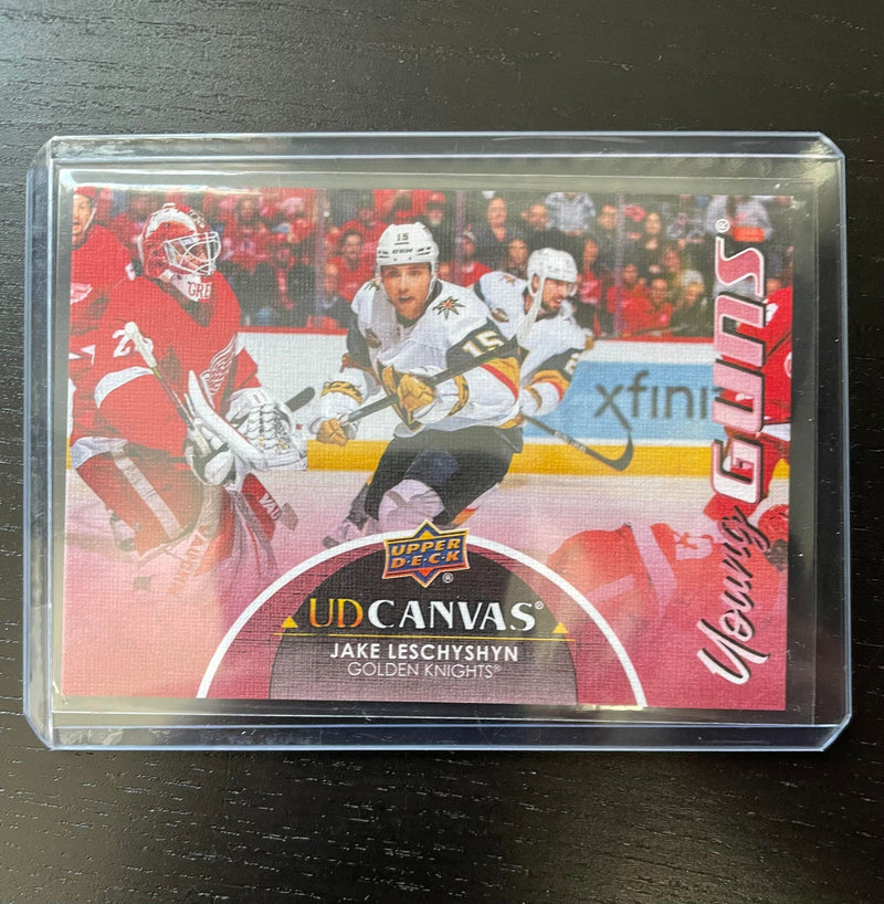 2021 UPPER DECK SERIES TWO - UD CANVAS - YOUNG GUNS - J. LESCHYSHYN -