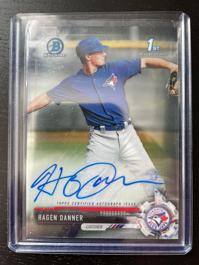 2017 TOPPS BOWMAN CHROME - 1ST BOWMAN - H. DANNER -