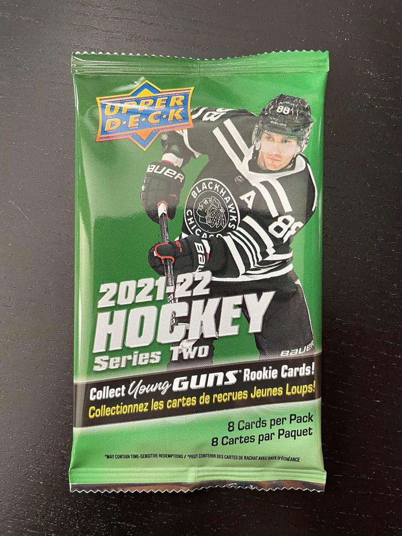 2021 UPPER DECK SERIES TWO HOCKEY RETAIL PACK