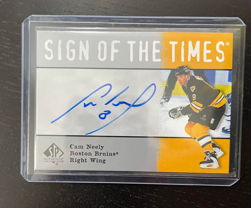 2020 UPPER DECK SP AUTHENTIC - SIGN OF THE TIMES - C. NEELY -