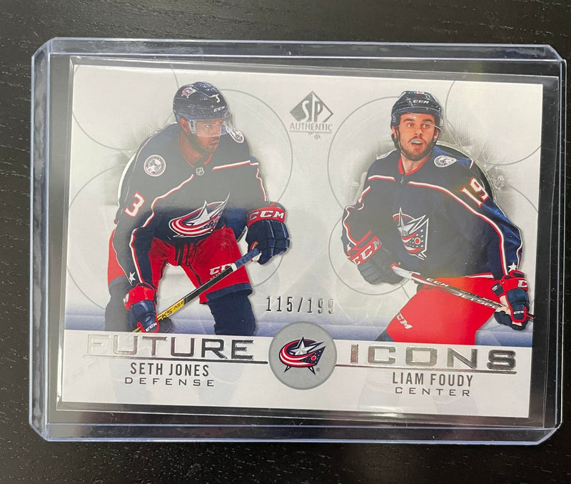 2020 UPPER DECK SP AUTHENTIC - FUTURE ICONS - S. JONES / L. FOUDY - #125 - #'D/199 - RC