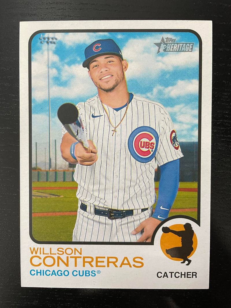 2022 TOPPS BOX TOPPER - JUMBO - W. CONTRERAS -