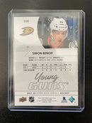 2021 UPPER DECK SERIES ONE - YOUNG GUNS - S. BENOIT -