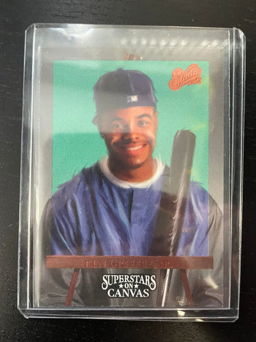 1993 LEAF STUDIO - SUPERSTARS ON CANVAS - K. GRIFFEY JR. - #1