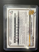 2021 TOPPS BOWMAN CHROME - REFRACTOR - J. CRONENWORTH - #68 - #'D/499 - RC