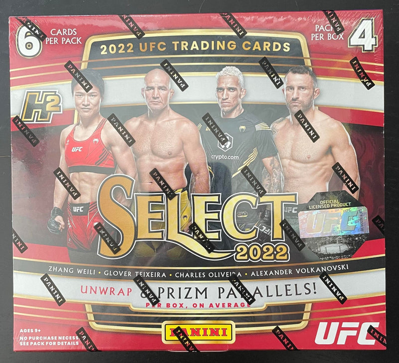 2022 PANINI SELECT UFC HOBBY HYBRID BOX