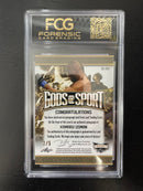 2022 LEAF VIBRANCE - PURPLE - GODS OF SPORT - K. USMAN - #GS-KU1 - #'D/5 - AUTOGRAPH - FCG 9