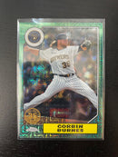 2022 TOPPS SERIES TWO - 35TH ANNIVERSARY - GREEN MOJO - C. BURNES - #T87C2-33 - #'D/99