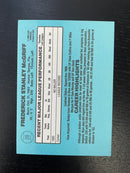 1985 LEAF DONRUSS - RATED ROOKIE - F. MCGRIFF -