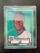 2021 TOPPS CHROME PLATINUM ANNIVERSARY - AQUA WAVE REFRACTOR - F. KILOME -