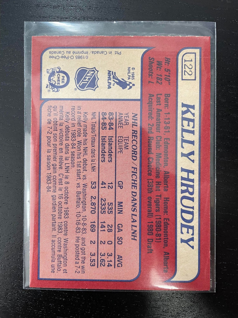 1985 O-PEE-CHEE - K. HRUDEY -