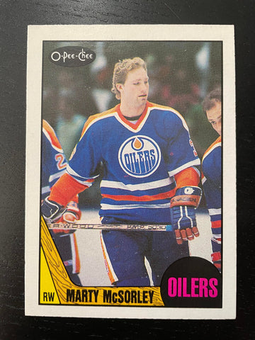 1987 O-PEE-CHEE - M. MCSORLEY - #205