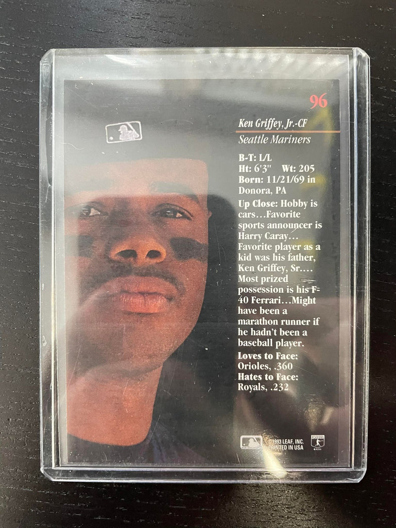 1993 LEAF STUDIO - K. GRIFFEY JR. -