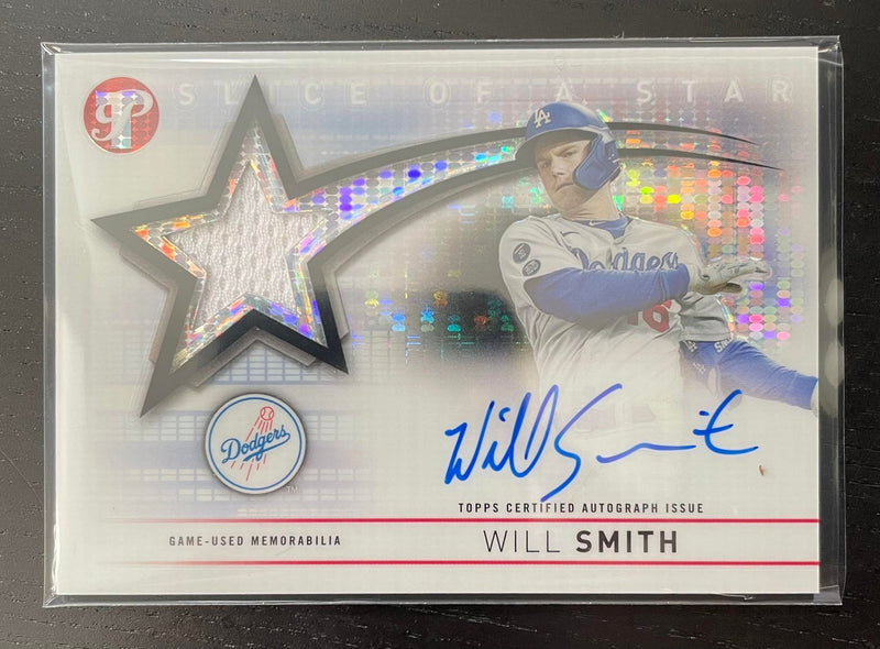 2022 TOPPS PRISTINE - REFRACTOR - SLICE OF A STAR - W. SMITH - #SSAR-WS - #'D/99 - RELIC - AUTOGRAPH
