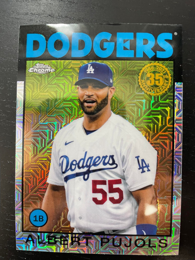 2021 TOPPS CHROME - 35TH ANNIVERSARY - SILVER PACK - SELECT YOUR PLAYER